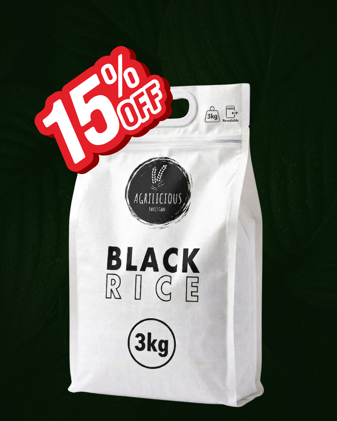 3kg Black Rice